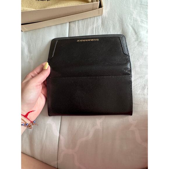 Burberry Long Black Continental Wallet - Picture 9 of 12
